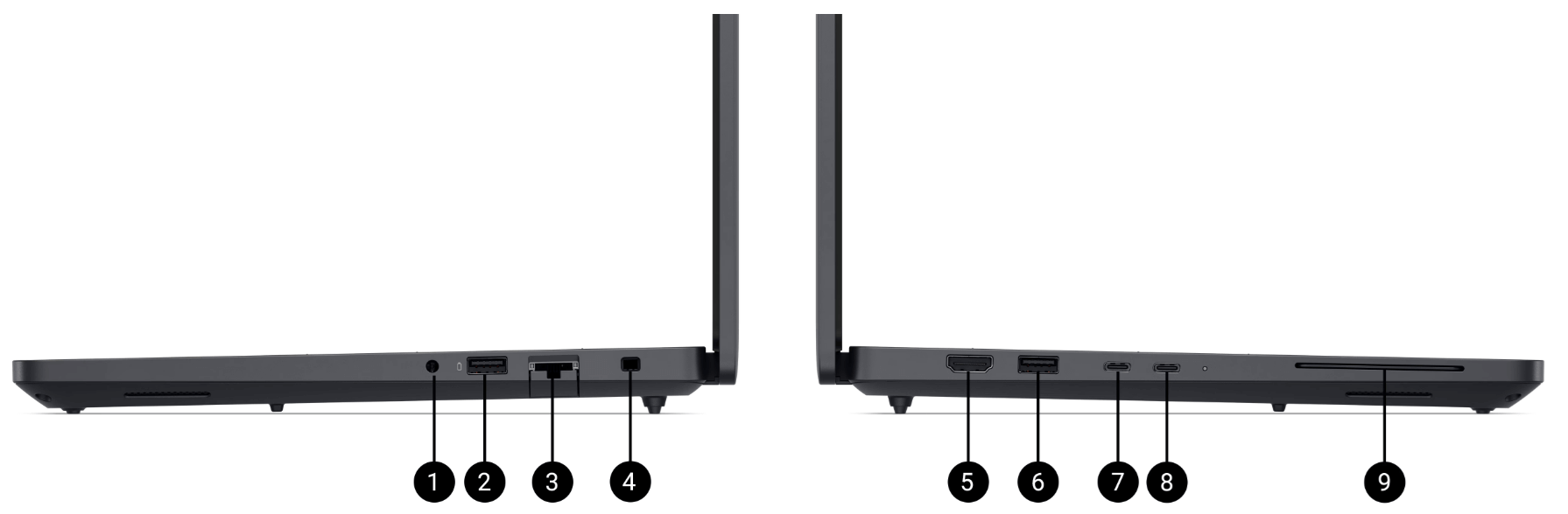 Dell Pro Max 14 MC14250 nhiều cổng kết nối tiện lợi