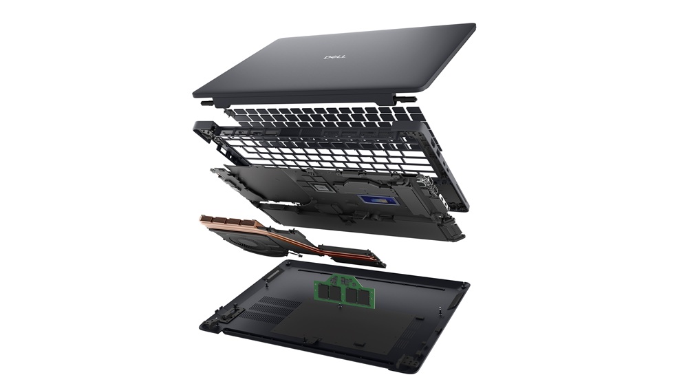 RAM LPCAMM2 trong Dell Pro Max 14 MC14250 dễ dàng tháo lắp và thay thế