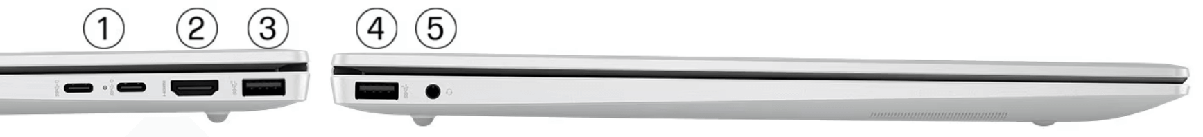 Cống kết nối laptop HP OmniBook 5 16 BC1047NR