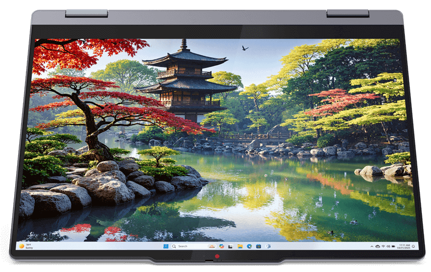 Lenovo IdeaPad 5 2 in 1 14IAL10 hiển thị rõ nét