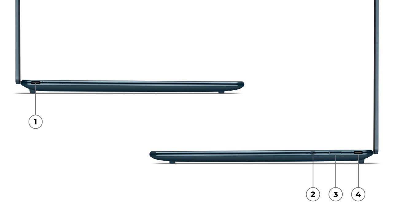Lenovo Yoga Slim 9 14ILL10 đa cổng kết nối