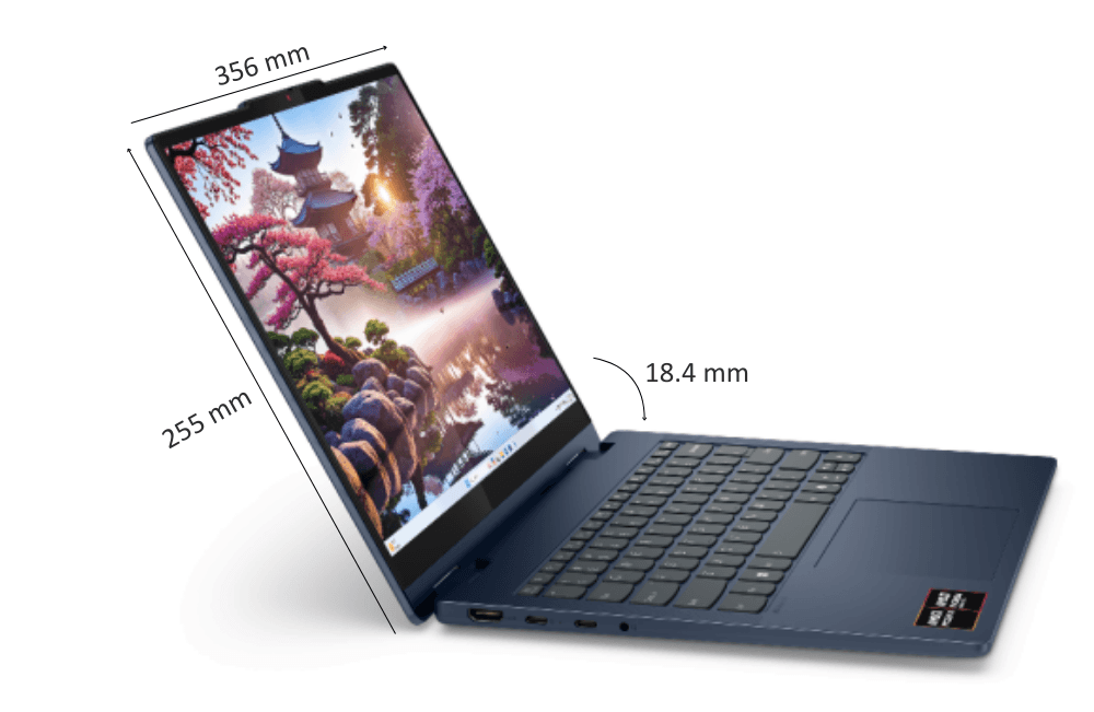 Kích thước Lenovo IdeaPad 5 2 in 1 16AKP10