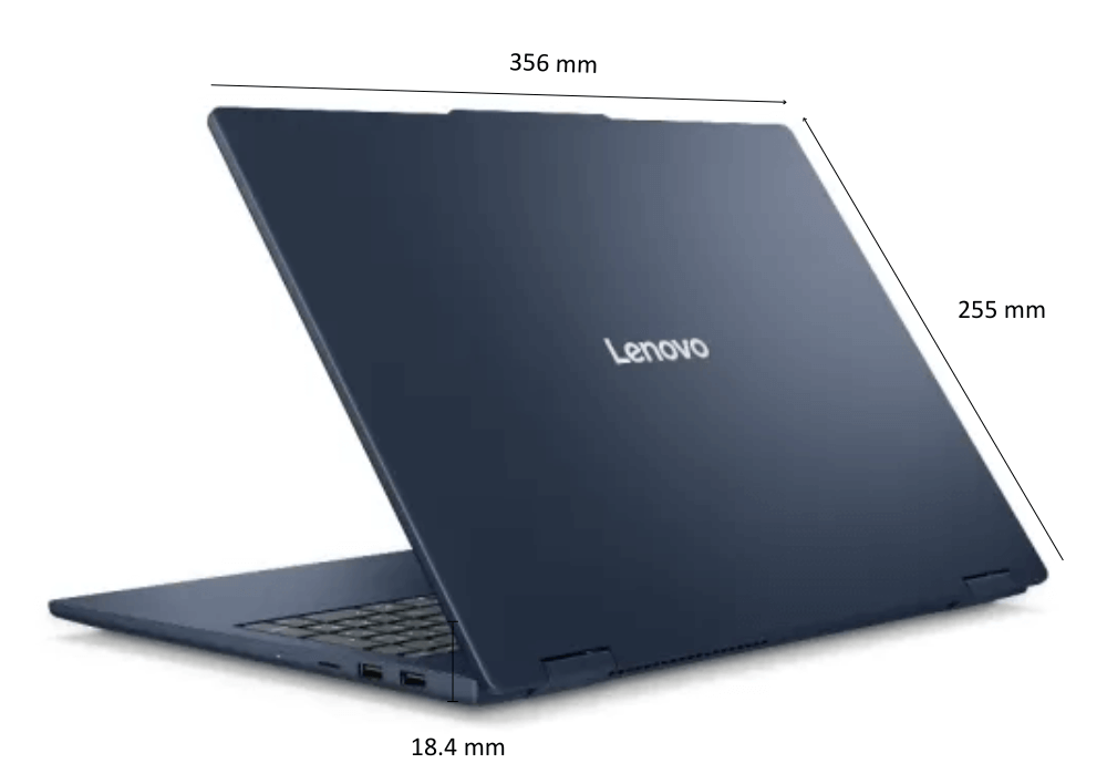 Kích thước laptop Lenovo IdeaPad 5 2 in 1 16IAL10