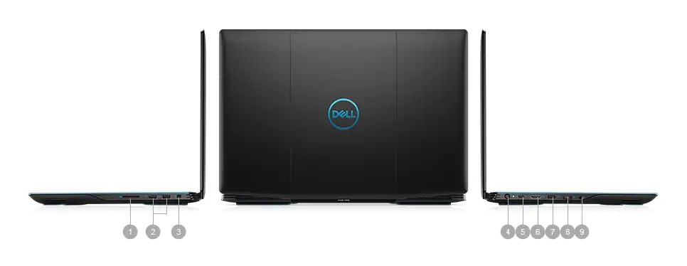 Laptop Dell G3 Inspiron 3590 Gaming Core i7-9750H 16GB 512GB SSD 15.6 inch GeForce GTX 1660 Windows 10