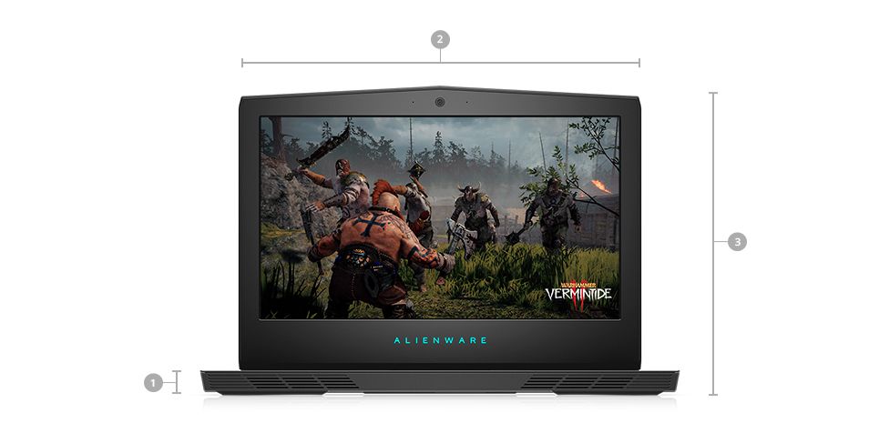 New Alienware 15 R4 2018 8th Core i7 8750H 16GB 256gb SSD + 1TB HDD 15.6 inch FHD Nvidia GeForce 1060 Windows 10