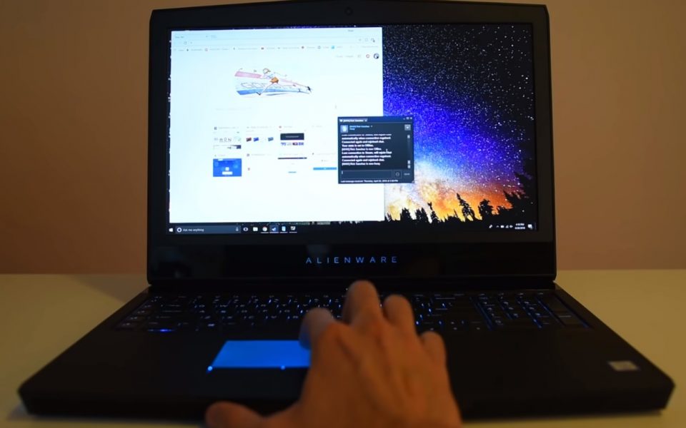 Dell Alienware M17 R2 Core i7-9750H RAM 16GB SSD 256GB GTX 2060 17.3 inch FHD Windows 10