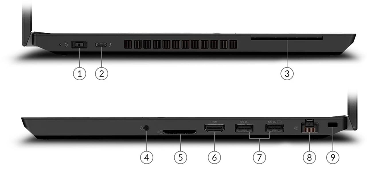 Lenovo Thinkpad T15p Gen 2 15.6 inch Core i7-11800H RAM 16GB SSD 256GB NVIDIA® GeForce® GTX 1650 4GB Windows 11