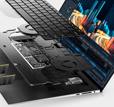 Laptop Dell Precision 5560 Workstation Core i7 11850H RAM 16GB SSD 512GB NVIDIA T1200 15.6 inch FHD Windows 10