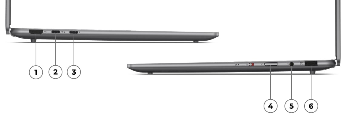 Lenovo Slim 7 14IMH9 Core Ultra 5 - 125H RAM 16GB SSD 1TB 14-inch FHD+ OLED Touch Windows 11