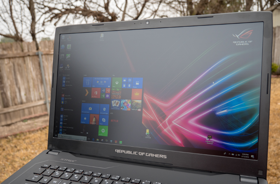 Asus ROG GL702VI-MH72 Core i7 7700HQ 16GB 1TB HDD + 256GB SSD 17.3 inch NVIDIA® GTX 1080 - Windows 10