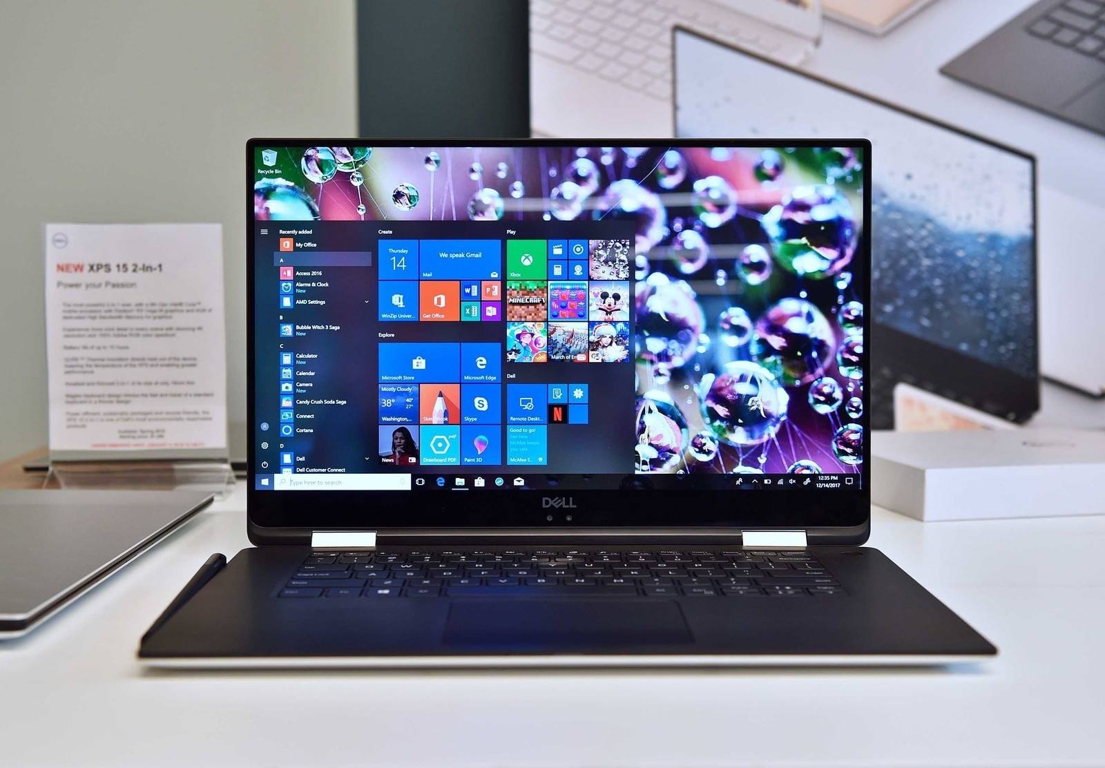 Dell XPS 15 9575 (2-in-1) Core i5-8305G 8GB SSD 256GB 15.6 inch FHD VEGA Windows 10