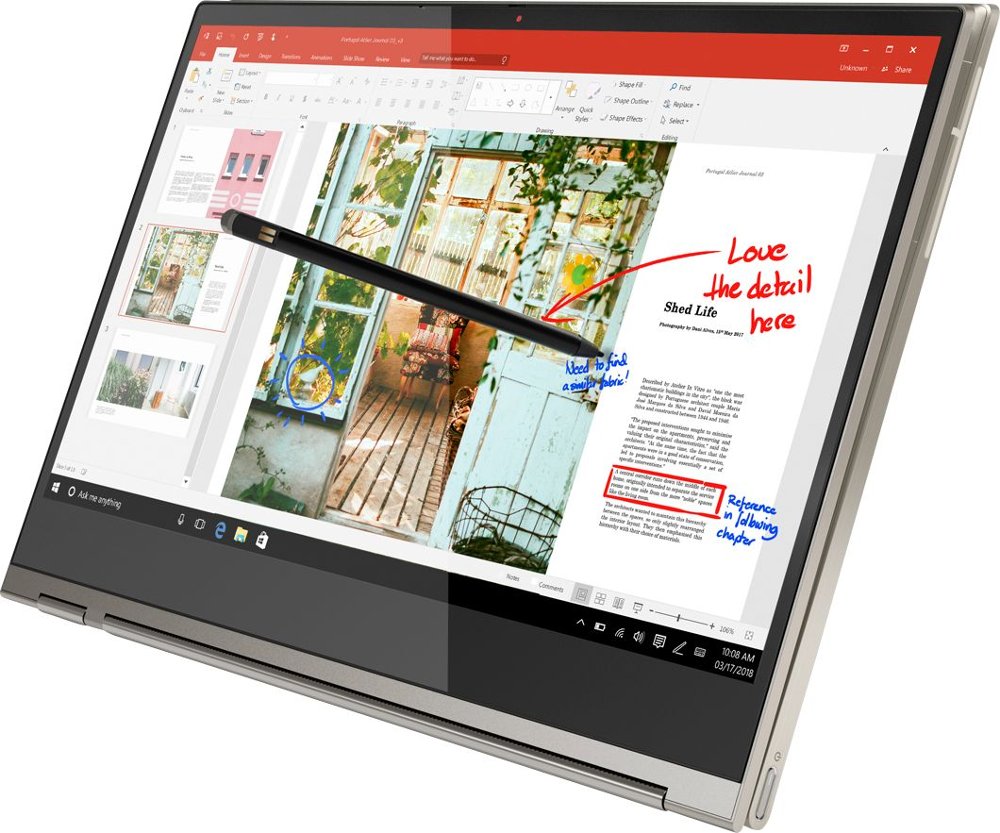 Lenovo Yoga C930 2-in-1 13.9 inch Core i7 16GB 512GB SSD Windows 10 Pro - Iron Gray