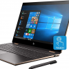 HP Spectre X360 15 2-in-1, CPU: Core™ i7-9750H, RAM: 16 GB, Ổ cứng: SSD M.2 256GB, Độ phân giải : Ultra HD (3840 x 2160), Card đồ họa: NVIDIA GeForce GTX 1650 - hình số , 3 image