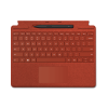 Surface Slim Pen 2 và Signature Keyboard cho Pro X, Pro 8 và Pro 9, Màu sắc: Poppy Red Alcantara Material - hình số 