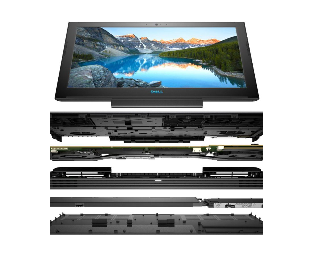 Dell G7 15 7588, CPU: Core™ i7 8750H, RAM: 16 GB, Ổ cứng: SSD M.2 128GB, Độ phân giải : Full HD (1920 x 1080), Card đồ họa: NVIDIA GeForce GTX 1060 - hình số , 7 image
