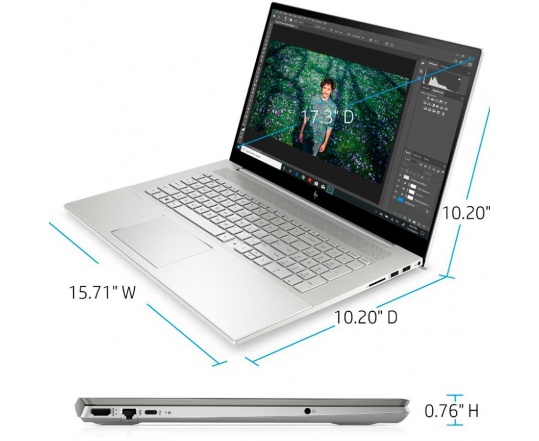 HP Envy 17m-ed0013dx - hình số , 10 image