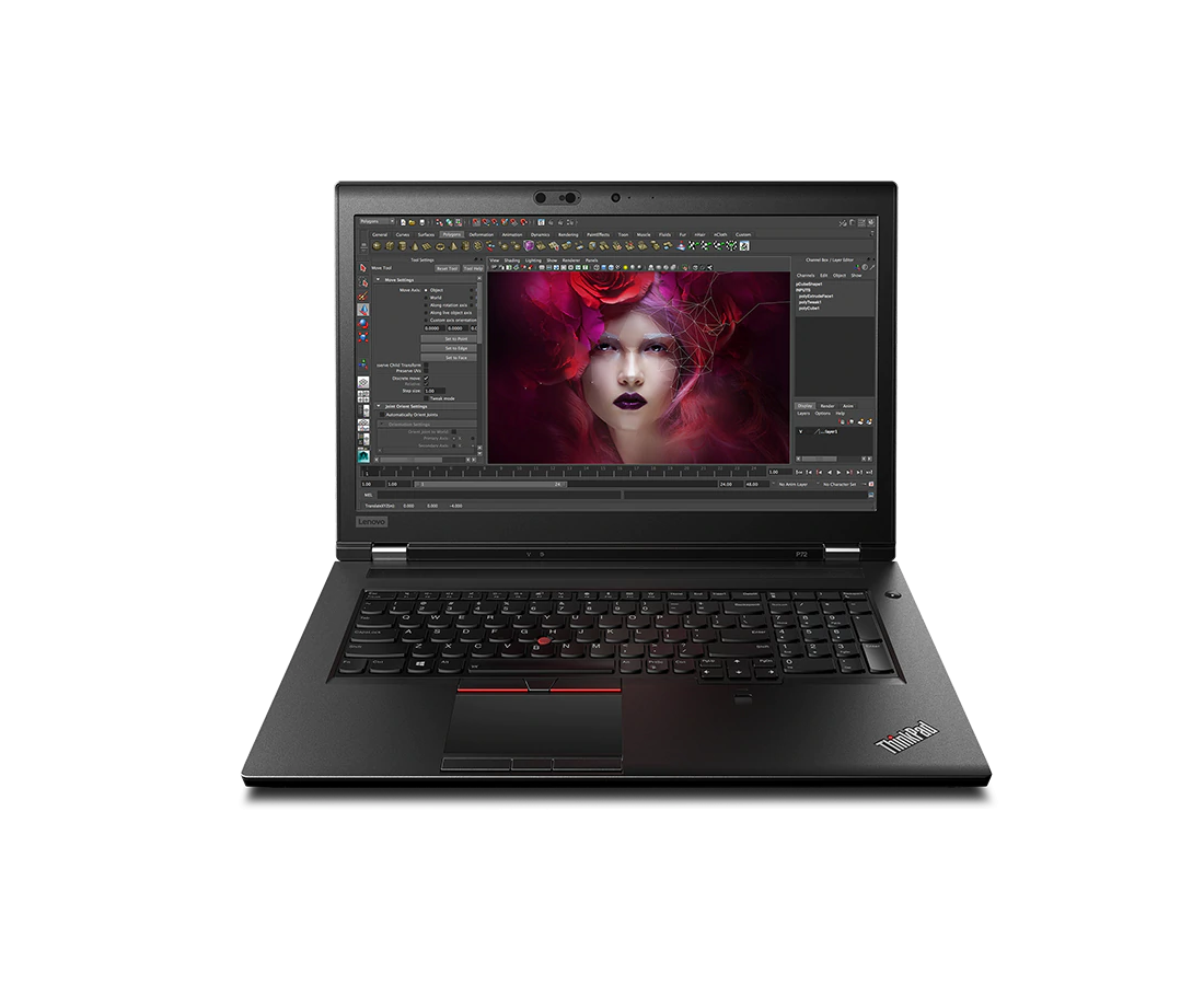 Lenovo ThinkPad P72, CPU: Core™ i7-8850H, RAM: 16 GB, Ổ cứng: SSD M.2 512GB, Độ phân giải : Ultra HD (3840 x 2160), Card đồ họa: NVIDIA Quadro P3200 - hình số , 3 image