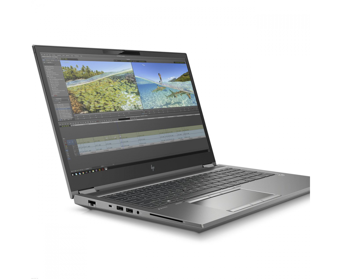 HP ZBook Fury 15 G7, CPU: Core™ i7-10850H, RAM: 32 GB, Ổ cứng: SSD M.2 512GB, Độ phân giải : Full HD (1920 x 1080), Card đồ họa: NVIDIA Quadro T2000 - hình số , 3 image