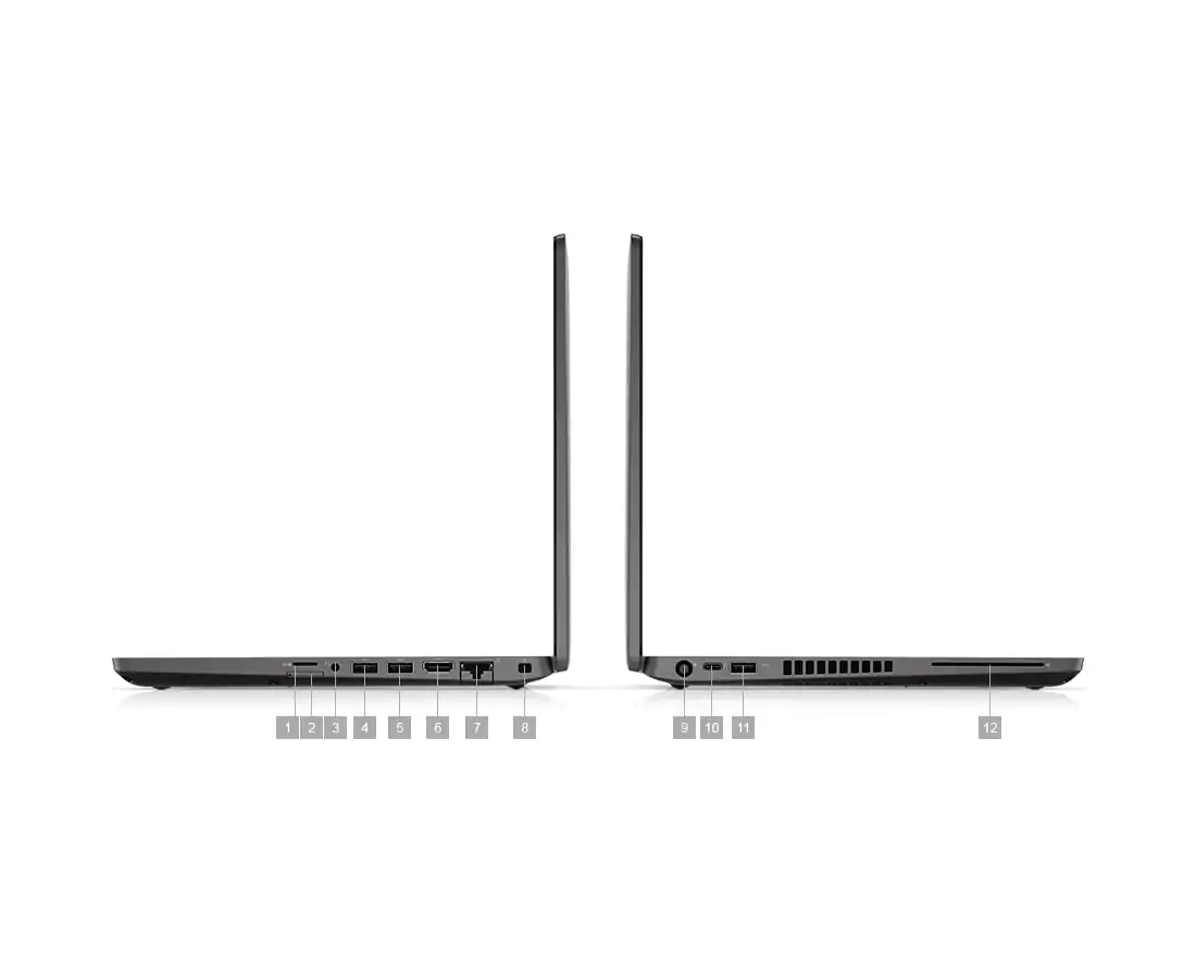 Dell Latitude 5401, CPU: Core™ i5 9400H, RAM: 8 GB, Ổ cứng: SSD M.2 256GB, Độ phân giải : HD (1280 x 720) - hình số , 4 image