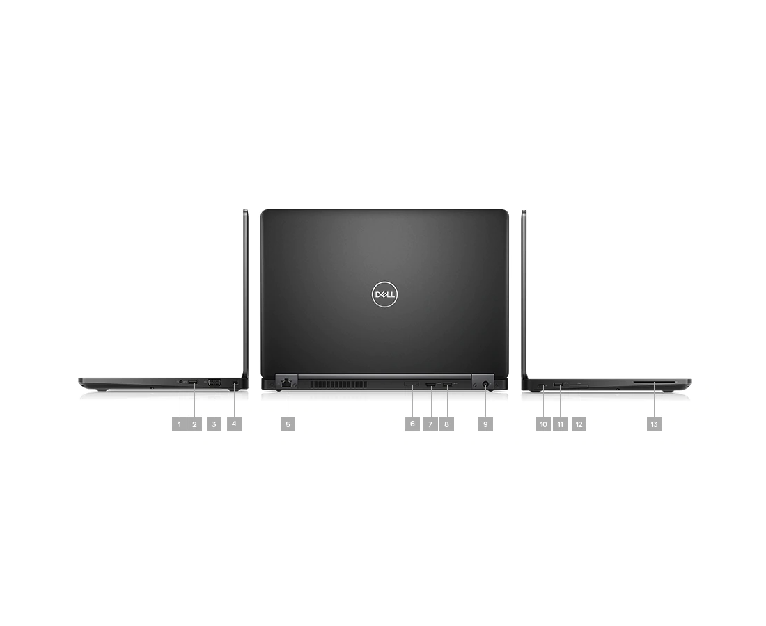 Dell Latitude E5490, CPU: Core™ i5 7300U, RAM: 16 GB, Ổ cứng: SSD M.2 256GB, Độ phân giải : HD (1280 x 720) - hình số , 5 image