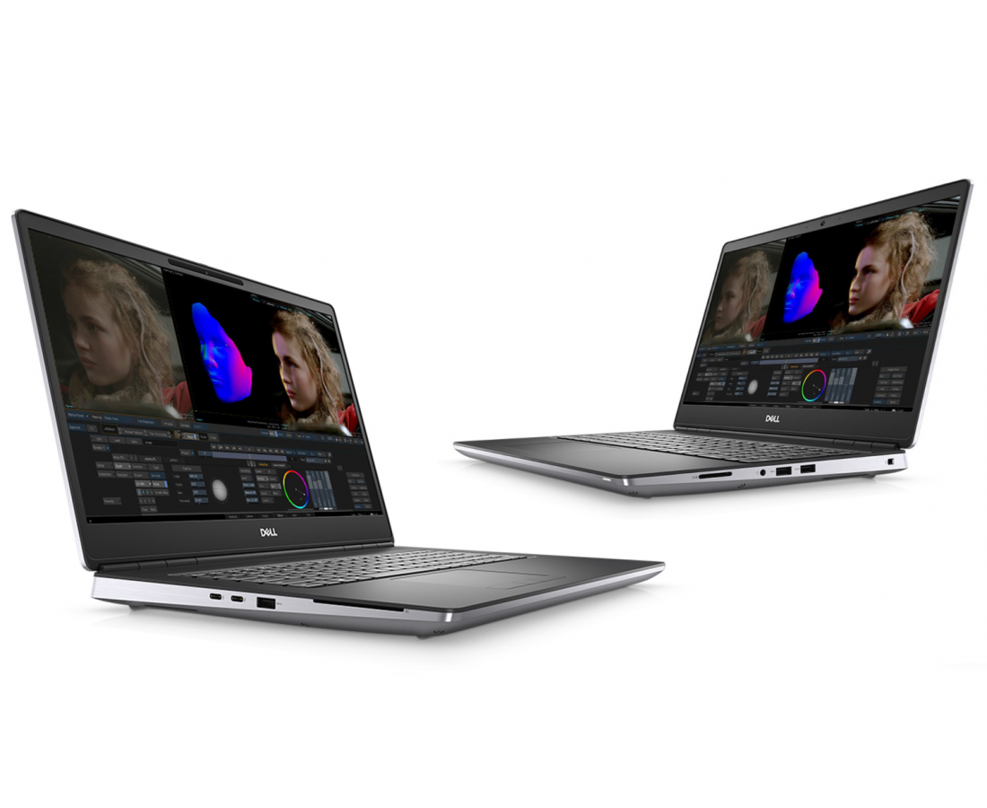 Dell Precision 7750, CPU: Core Processor i7-10850H, RAM: RAM 16 GB, Ổ cứng: SSD 512GB, Độ phân giải : Full HD, Card đồ họa: NVIDIA Quadro RTX 4000 - hình số , 2 image