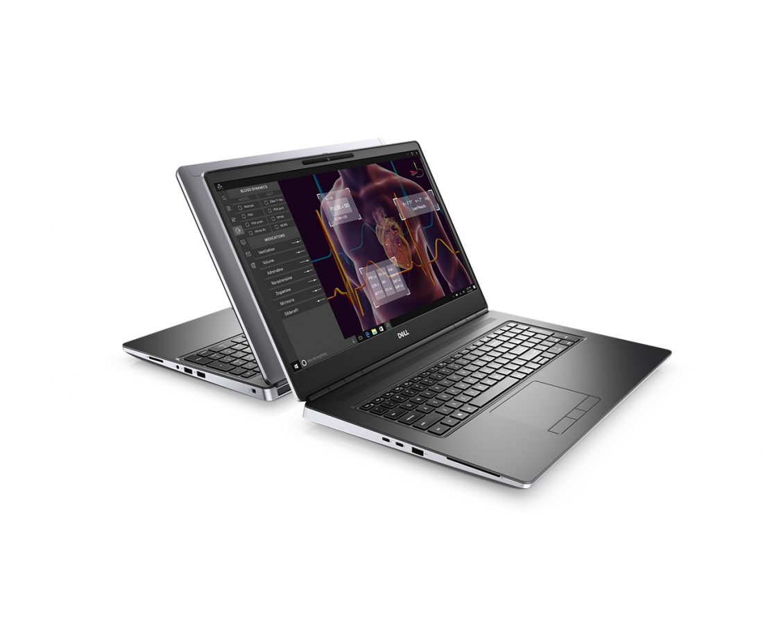 Dell Precision 7750, CPU: Core Processor i7-10850H, RAM: 16 GB, Ổ cứng: SSD M.2 512GB, Độ phân giải : Full HD (1920 x 1080), Card đồ họa: NVIDIA Quadro RTX 4000 - hình số , 3 image