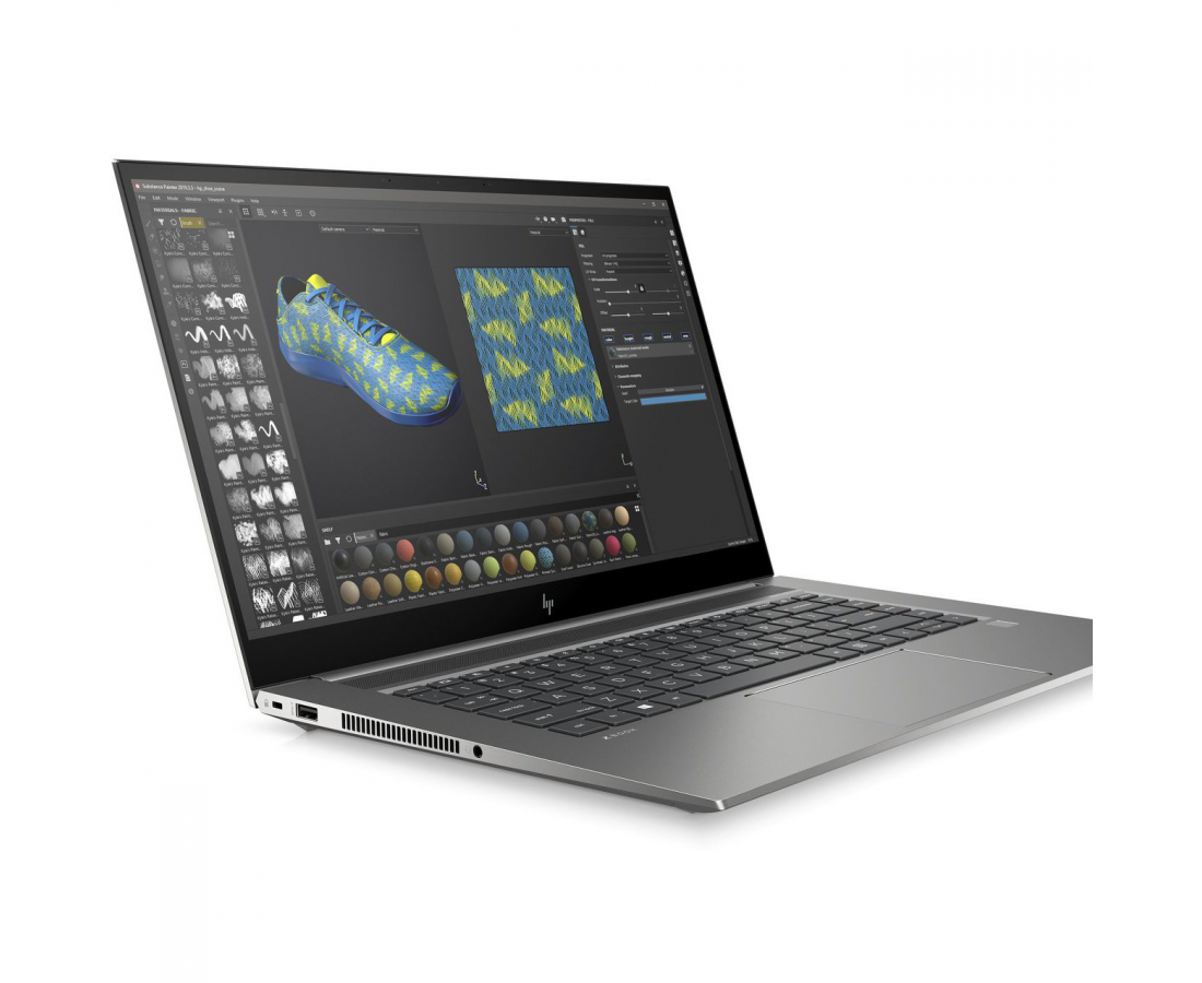 HP Zbook Studio 15 G7, CPU: Core i9-10885H, RAM: 16 GB, Ổ cứng: SSD M.2 1TB, Độ phân giải : Full HD (1920 x 1080), Card đồ họa: NVIDIA Quadro T1000 - hình số , 3 image