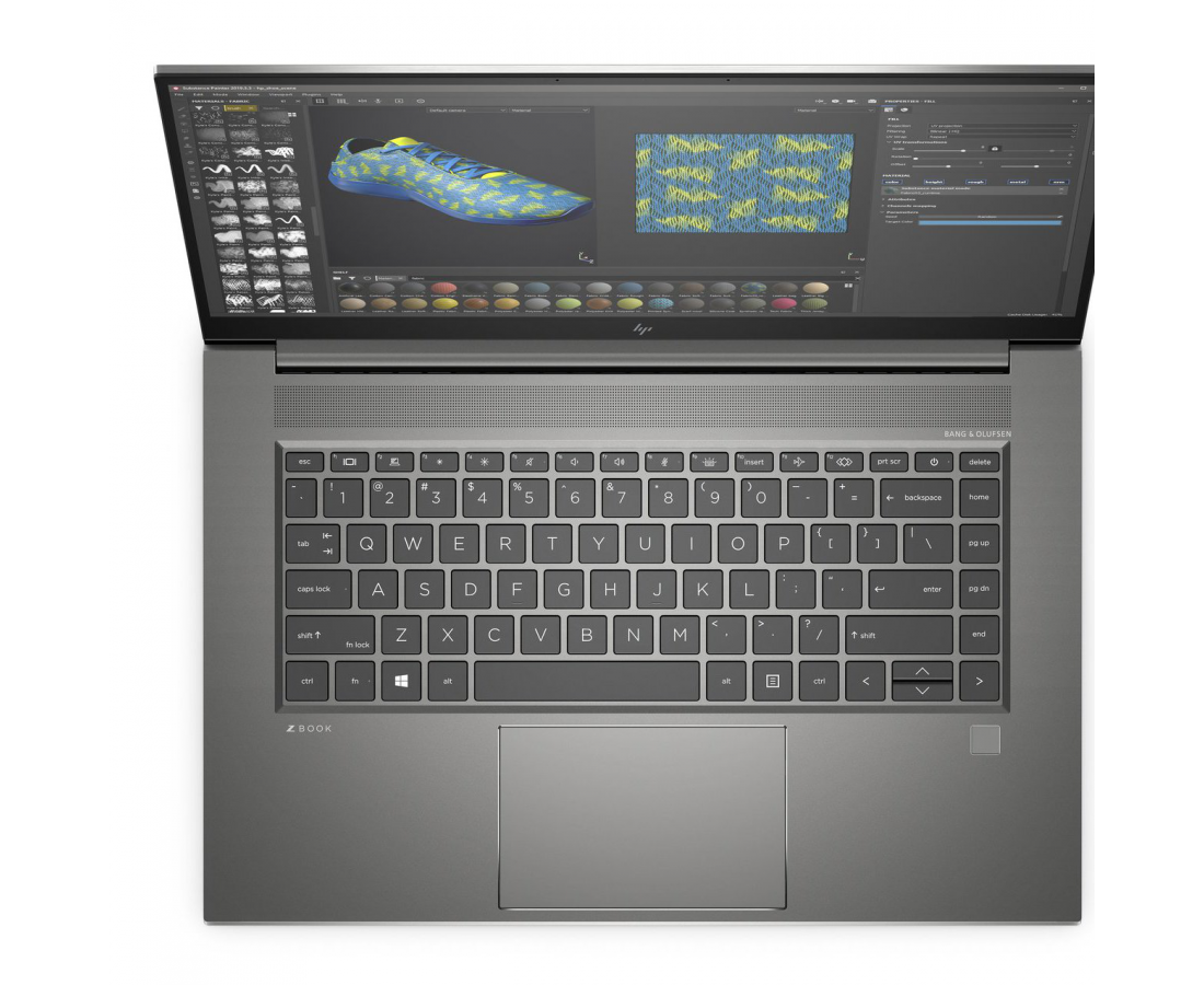 HP Zbook Studio 15 G7, CPU: Core i9-10885H, RAM: 16 GB, Ổ cứng: SSD M.2 1TB, Độ phân giải : Full HD (1920 x 1080), Card đồ họa: NVIDIA Quadro T1000 - hình số , 6 image