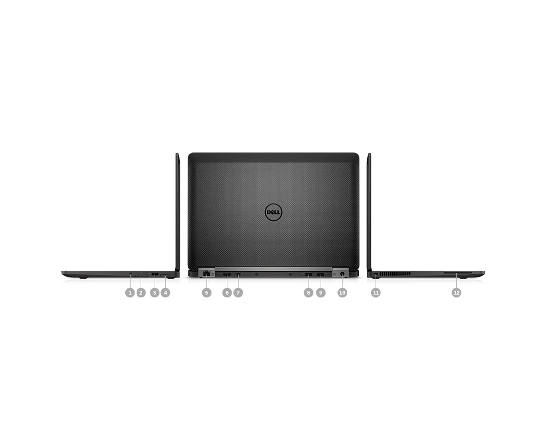 Dell Latitude E7270 12.5 inch WLED HD , CPU: Core™ i7 6600U, RAM: 16 GB, Ổ cứng: SSD M.2 512GB, Độ phân giải : HD (1280 x 720) - hình số , 5 image