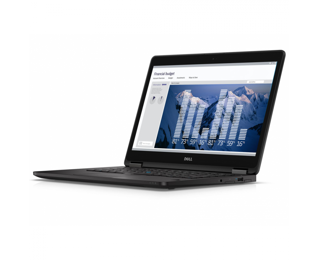 Dell Latitude E7470, CPU: Core™ i7 6600U, RAM: 8 GB, Ổ cứng: SSD M.2 256GB, Độ phân giải : Full HD (1920 x 1080) - hình số , 2 image