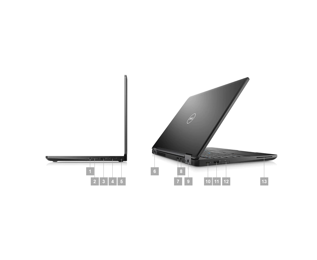 Dell Latitude E5591 , CPU: Core™ i7-8850H, RAM: RAM 16 GB, Ổ cứng: SSD 512GB, Độ phân giải : Full HD, Card đồ họa: Intel UHD Graphics 620 - hình số , 7 image