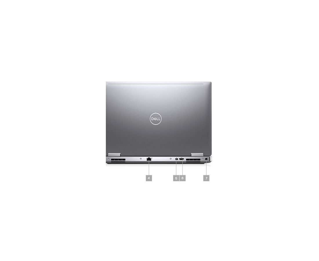Dell Precision 7540, CPU: Core i7 9850H, RAM: RAM 8 GB, Ổ cứng: SSD 256GB, Độ phân giải : Full HD, Card đồ họa: Quadro T2000 - hình số , 5 image