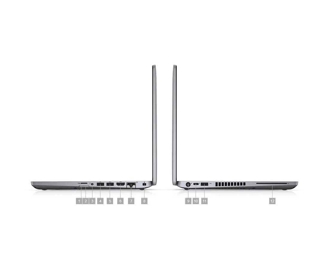 Dell Latitude 5411 , CPU: Core Processor i7-10850H, RAM: RAM 16 GB, Ổ cứng: SSD 512GB, Độ phân giải : Full HD, Card đồ họa: Intel UHD Graphics - hình số , 6 image