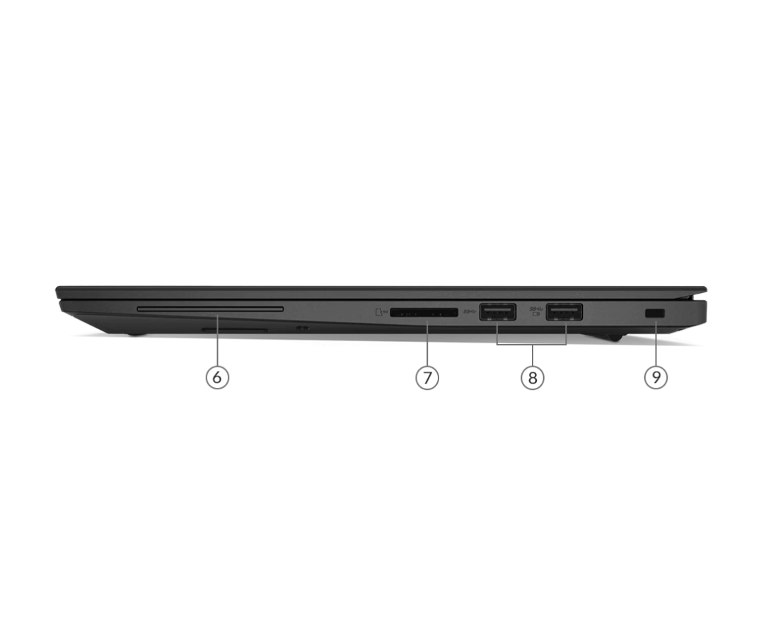 Lenovo ThinkPad X1 Extreme Gen 1, CPU: Core™ i7 8750H, RAM: 16 GB, Ổ cứng: SSD M.2 1TB, Độ phân giải : Full HD (1920 x 1080), Card đồ họa: NVIDIA GeForce GTX 1050Ti - hình số , 6 image