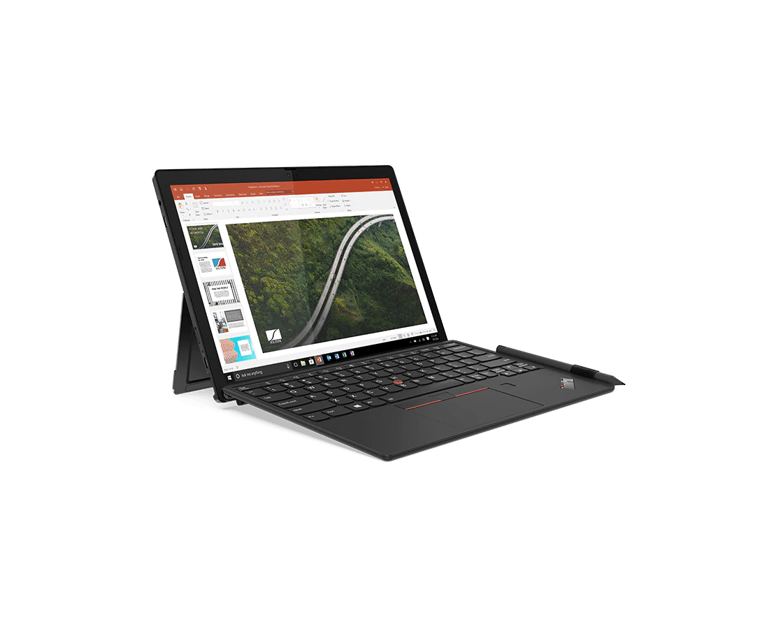 Lenovo ThinkPad X12 Detachable, CPU: Core i5 - 1130G7, RAM: RAM 16 GB, Ổ cứng: SSD M.2 512GB, Độ phân giải: FHD+, Card đồ họa: Intel Iris Xe Graphics, Màu sắc: Black - hình số , 2 image