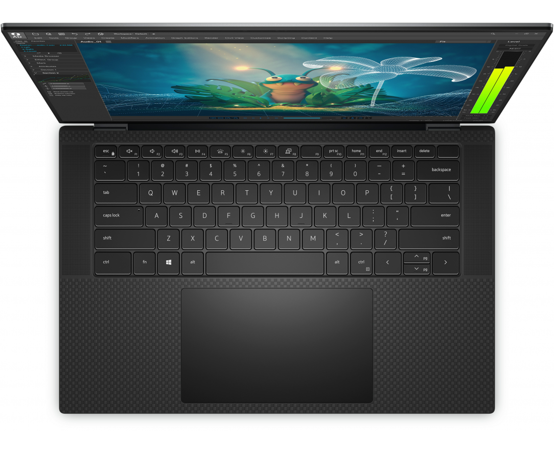 Dell Precision 5570, CPU: Core i9 - 12900H, RAM: RAM 32GB, Ổ cứng: SSD 1TB, Độ phân giải: FHD+, Card đồ họa: NVIDIA RTX A2000, Màu sắc: Dark Gray - hình số , 3 image