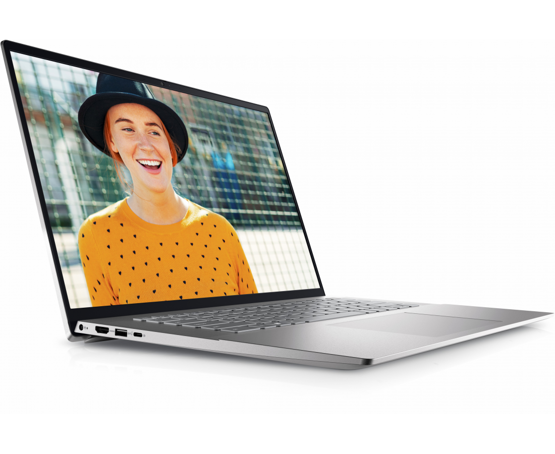 Dell Inspiron 16 5625, CPU: Ryzen 5 - 5625U, RAM: RAM 8GB, Ổ cứng: SSD 256GB, Độ phân giải: FHD+, Card đồ họa: AMD Radeon Graphics, Màu sắc: Platinum Silver - hình số , 4 image