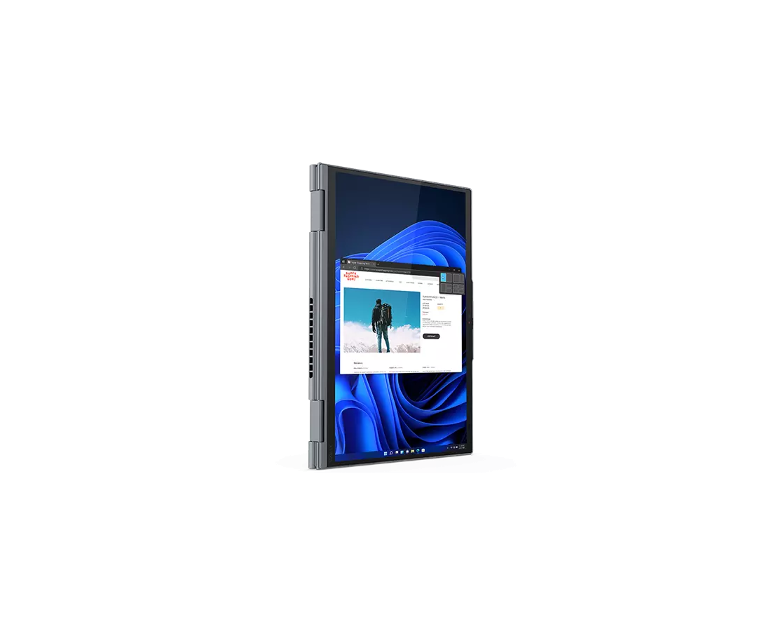 Lenovo ThinkPad X1 Yoga Gen 7, CPU: Core i7 - 1270P, RAM: 16 GB, Ổ cứng: SSD M.2 512GB, Độ phân giải : Full HD Touch, Card đồ họa: Intel Iris Xe Graphics, Màu sắc: Storm Grey - hình số , 7 image