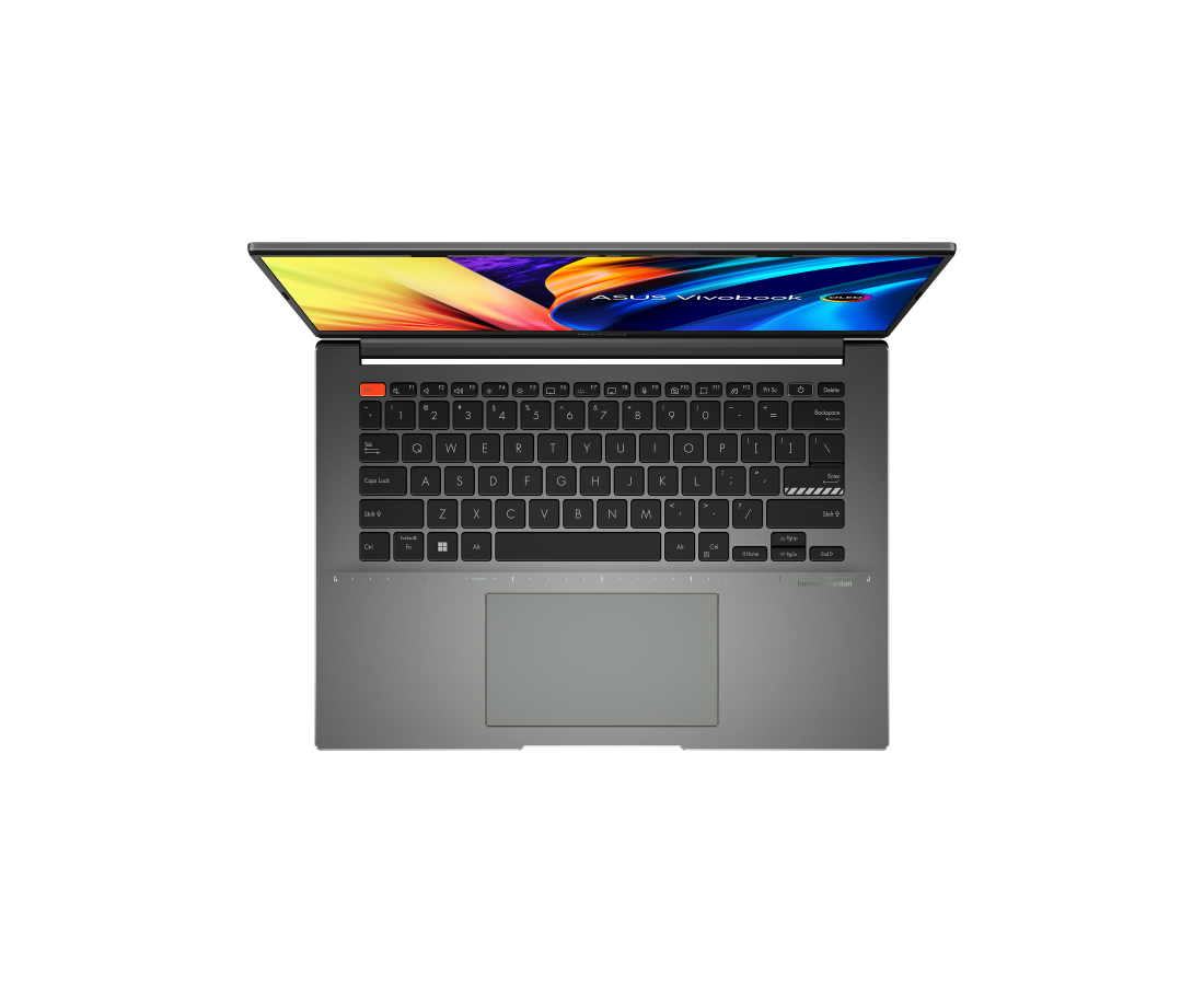 Asus Vivobook S14X, CPU: Core i7 12700H, RAM: RAM 8 GB, Ổ cứng: SSD 512GB, Độ phân giải : Quad HD+, Card đồ họa: Intel Iris Xe Graphics, Màu sắc: Midnight Black - hình số , 2 image