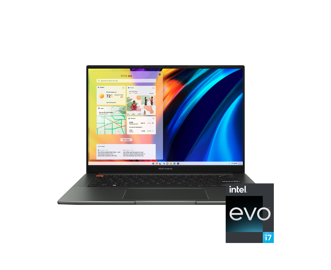 Asus Vivobook S14X, CPU: Intel Core i5-12500H, RAM: 8 GB, Ổ cứng: SSD M.2 512GB, Độ phân giải : 2.8K (2880 x 1800), Card đồ họa: Intel Iris Xe Graphics, Màu sắc: Midnight Black - hình số 