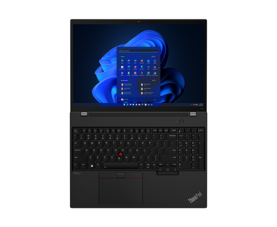 Lenovo Thinkpad P16s Gen 1, CPU: Core i7 1260P, RAM: RAM 16 GB, Ổ cứng: SSD 1TB, Độ phân giải : Full HD+, Card đồ họa: NVIDIA Quadro T550, Màu sắc: Black - hình số , 14 image