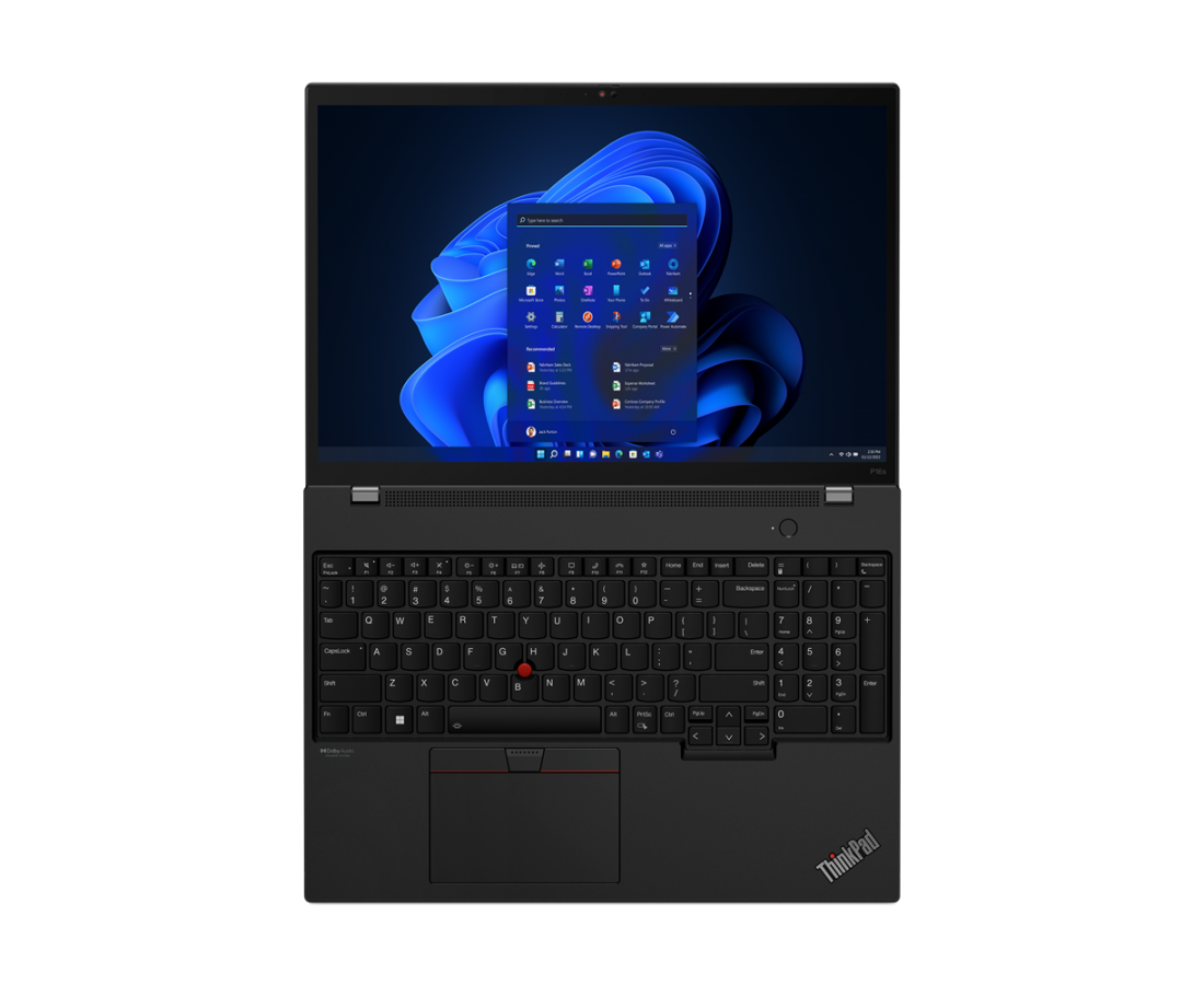 Lenovo Thinkpad P16s Gen 1, CPU: Core i7 1260P, RAM: 16 GB, Ổ cứng: SSD M.2 512GB, Độ phân giải : Full HD+, Card đồ họa: NVIDIA Quadro T550, Màu sắc: Black - hình số , 14 image