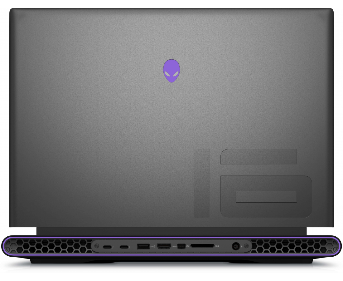 Alienware M16 R1 Intel, CPU: Core i7-13700H, RAM: RAM 16 GB, Ổ cứng: SSD 1TB, Độ phân giải : Quad HD+, Card đồ họa: NVIDIA GeForce RTX 4060, Màu sắc: Dark Metallic Moon - hình số , 6 image