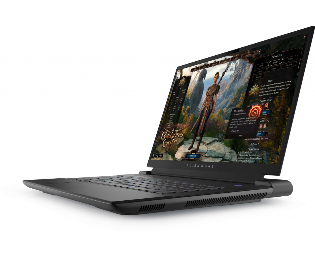 Alienware M16 R1 Intel, CPU: Core i7-13700H, RAM: RAM 16 GB, Ổ cứng: SSD 1TB, Độ phân giải : Quad HD+, Card đồ họa: NVIDIA GeForce RTX 4060, Màu sắc: Dark Metallic Moon - hình số , 7 image