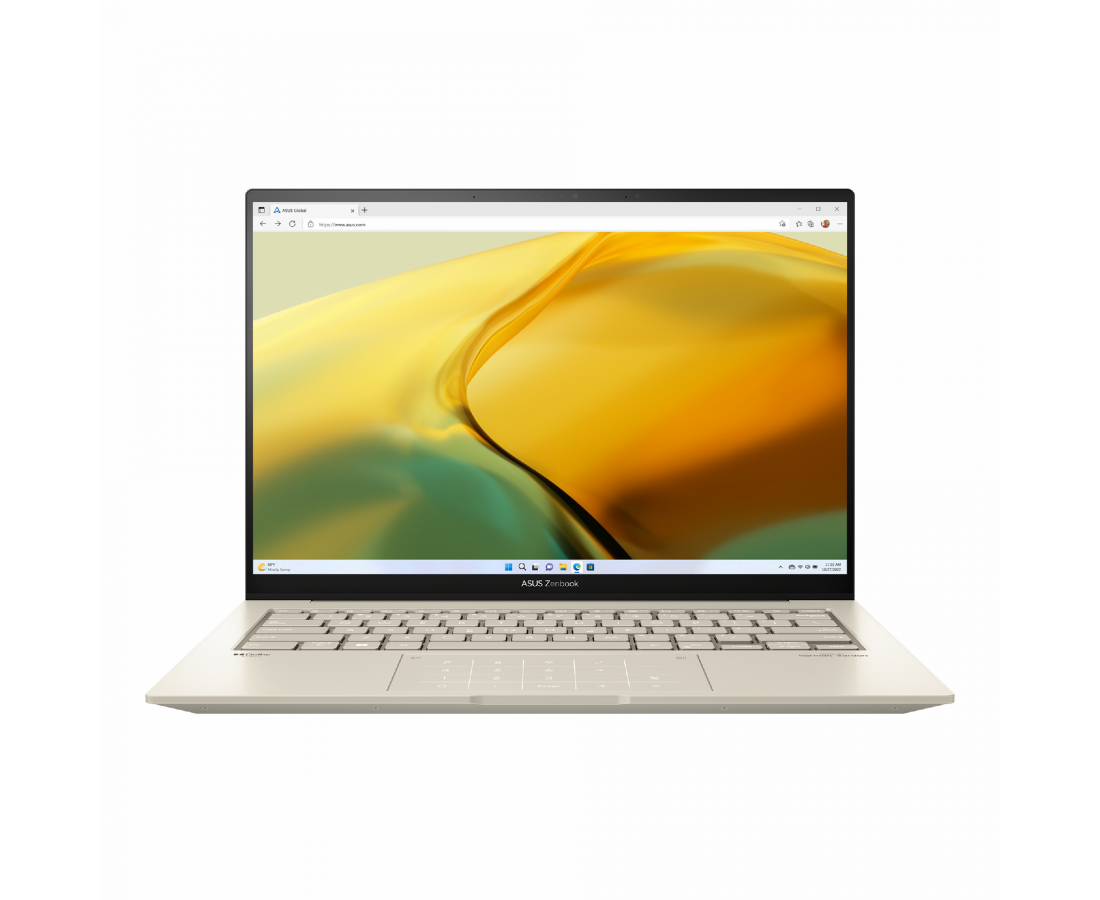 ASUS Zenbook 14X - UX3404, CPU: Core i5 - 13500H, RAM: 16 GB, Ổ cứng: SSD M.2 512GB, Độ phân giải : 2.8K (2880 x 1800), Card đồ họa: Intel Iris Xe Graphics, Màu sắc: Beige - hình số 