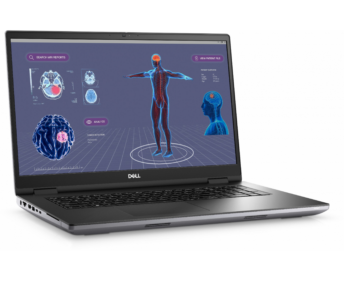Dell Precision 7780, CPU: Core i9 - 13950HX, RAM: RAM 64GB, Ổ cứng: SSD 1TB, Độ phân giải: FHD, Card đồ họa: NVIDIA RTX 4000 Ada, Màu sắc: Grey - hình số , 7 image