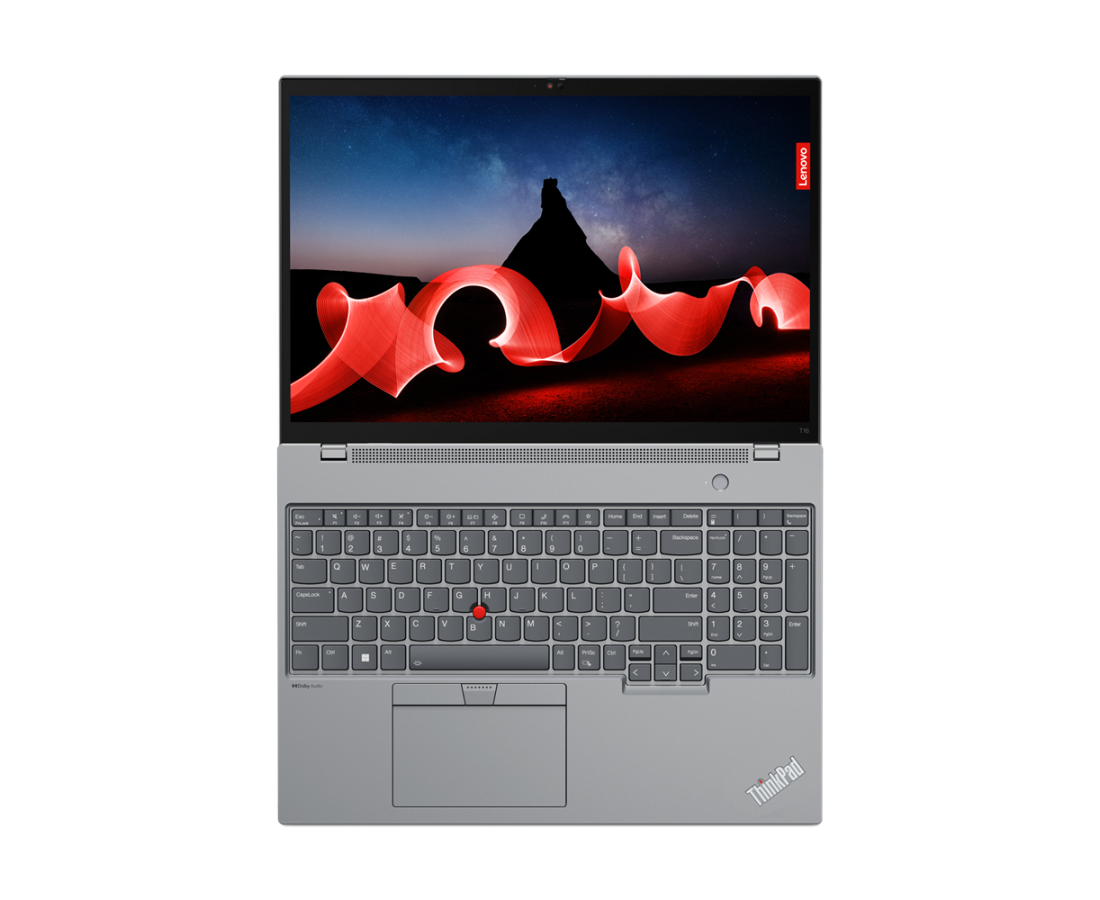 Lenovo ThinkPad T16 Gen 2, CPU: Core i5 - 1345U, RAM: 16 GB, Ổ cứng: SSD M.2 512GB, Độ phân giải : Full HD+, Card đồ họa: Intel Iris Xe Graphics, Màu sắc: Thunder Black - hình số , 2 image