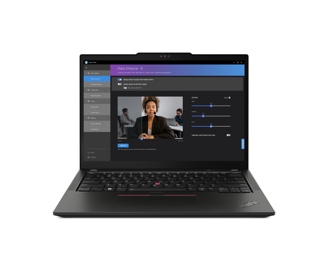 Lenovo Thinkpad X13 Gen 4, CPU: Core i7 - 1365U, RAM: RAM 16 GB, Ổ cứng: SSD M.2 512GB, Độ phân giải: FHD+, Card đồ họa: Intel Iris Xe Graphics, Màu sắc: Deep Black - hình số , 7 image