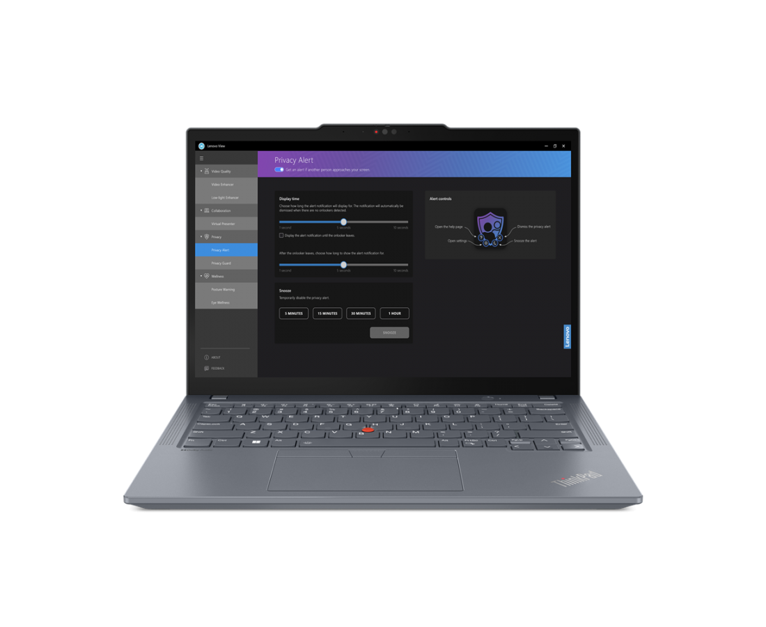 Lenovo Thinkpad X13 Gen 4, CPU: Core i7 - 1355U, RAM: 16 GB, Ổ cứng: SSD M.2 512GB, Độ phân giải: FHD+, Card đồ họa: Intel Iris Xe Graphics, Màu sắc: Storm Grey - hình số 