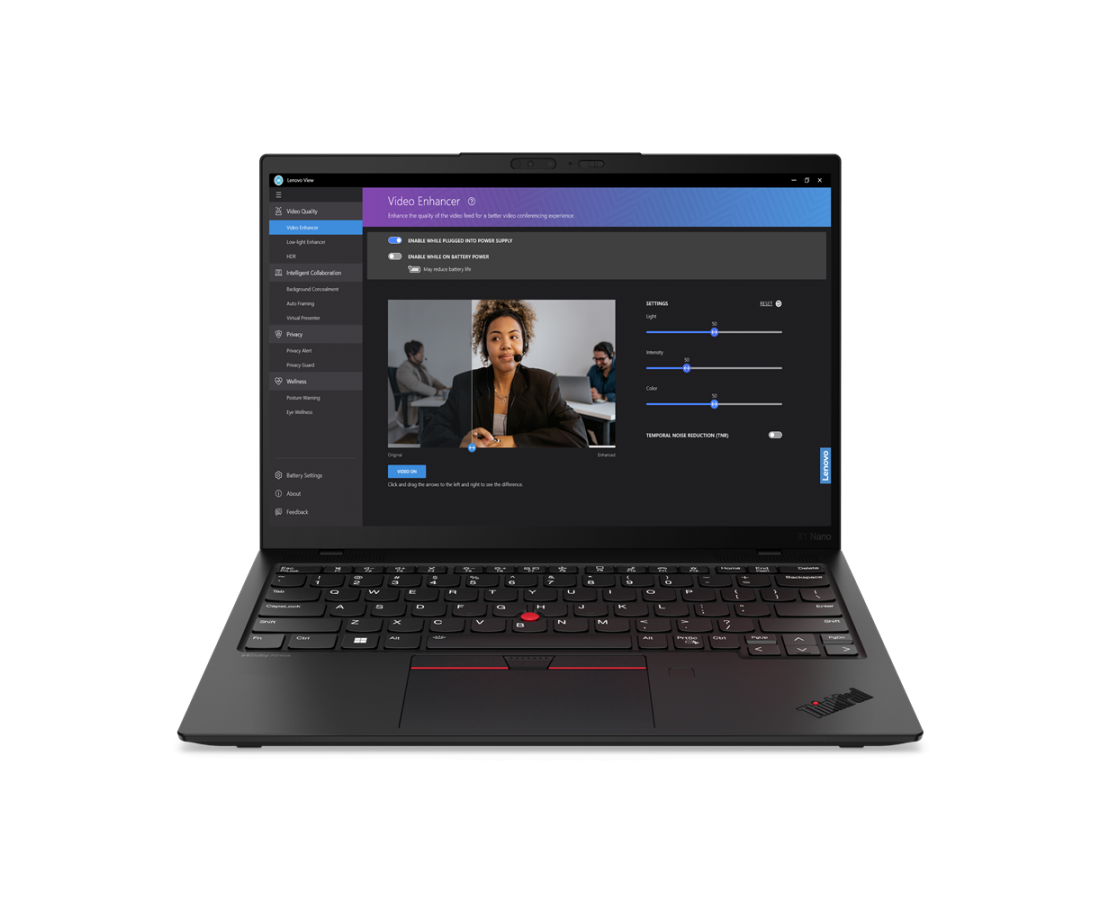 Lenovo ThinkPad X1 Nano Gen 3, CPU: Core i5 - 1340P, RAM: 16 GB, Ổ cứng: SSD M.2 512GB, Độ phân giải : Quad HD+, Card đồ họa: Intel Iris Xe Graphics, Màu sắc: Black - hình số , 5 image